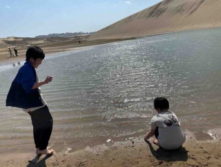 家族で鳥取県へ行ってきたよ。