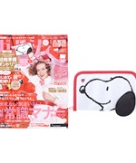 ゼクシィ 21年 03月号 付録 スヌーピーすぎる 家計管理マルチケース ブランドコラボ付録の詳細画像