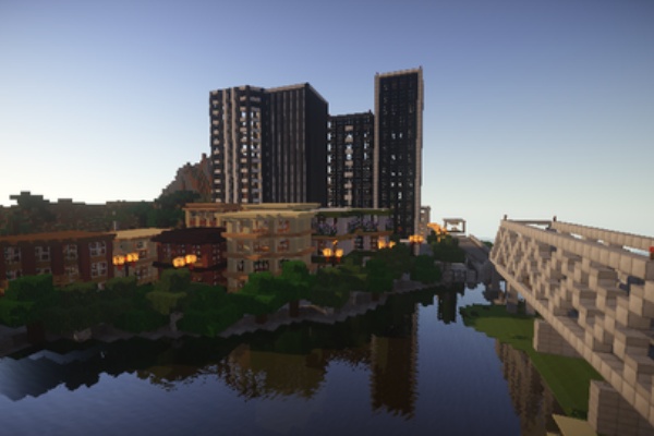 マインクラフトで素敵な都市開発