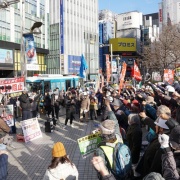 １・３１新宿反戦デモ――写真報告