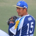 7月24日久保康友の登板を四年ぶりに登板を観る！先制の足がかり原田の三塁打！笠井の同点弾！兵庫対姫路(三田)序盤です