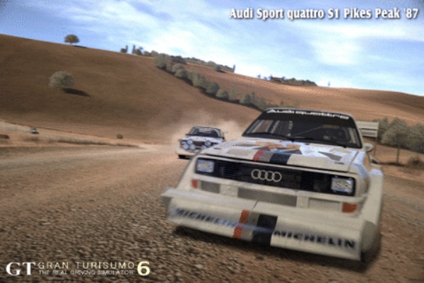 Gt6 クワトロ S1 パイクスピーク 87 Pp600 ダート セッティング 頑張る親父のgt6日記 写真集やシーズナルのセッティングなど公開