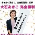 【政治】有権者に嫌われた大石晃子、れいわ新選組内部でも嫌われていた…「山本太郎べったり」で「口を開けば他人の悪口」