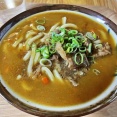 姫路　牛すじカレーうどん♪《ハンチングベース》
