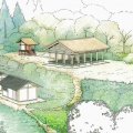 讃岐の古代山林寺院　中寺廃寺Aゾーンは、仏堂と塔が大官大寺式伽藍を構成する