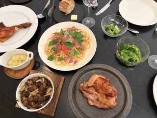 娘宅でクリスマス