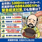 武蔵野市議　川名ゆうじ　blog