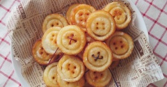 ボタンみたいなポテトフライ