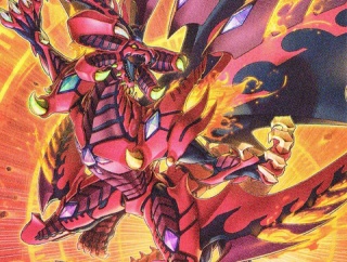 【遊戯王OCG情報】ブレイジング・ドミニオン収録『紅蓮の王者』、『スカーレッド・ハイパーノヴァ・ドラゴン』実物画像
