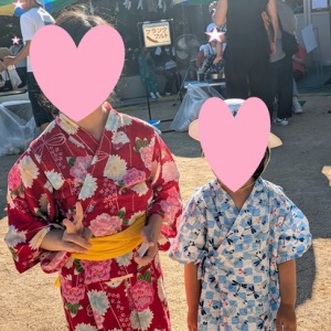 幼稚園の夏祭り