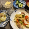 杉本彩さんの講演に行って来ました＆鶏肉とキャベツのニンニク炒め