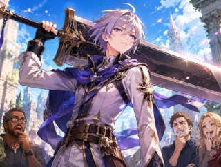 【悲報】外国人「日本のRPGはヒョロガリ美少年が大剣を振り回すから滑稽」←何も言い返せんかったわ…