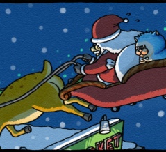 【メロとタビ】サンタがやってきたみたいです