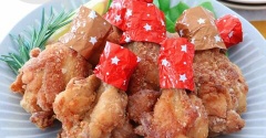 クリスマスチキンはこれで決まり🍗手羽元で作る衣ザクザク！チキン