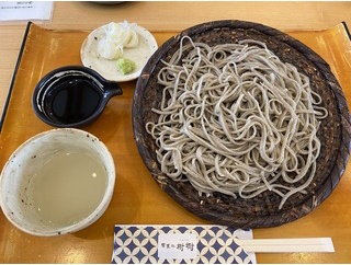樹樹のすずしろしぼりと天ざるそば