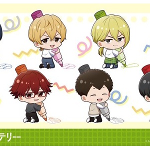 モーリー限定 忘却バッテリー プライズ品セット 忘却バッテリー」小手指メンバー5人の朝の姿がプライズと