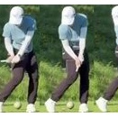 ヘッドは『一番後ろ』に有って その状態のまま打つイメージ