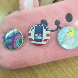 『今夜＆明日の放送、缶バッジ作ってます』の画像