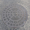 印旛沼　流域下水道　マンホールの蓋