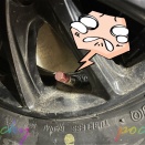 なまらピンチ！バルブキャップがとれない・・・やばいよ！！