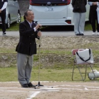 岐阜市中部学童野球の総合開会式