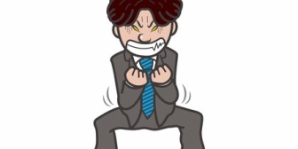 職場の人が苦手で、今はその人と目も合わせず話もしてません。でも、席は向かい合っています。