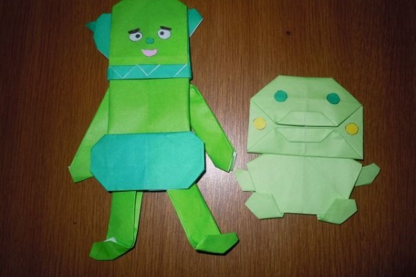 空飛ぶさかな文芸部 特設 いしばしなおこ折り紙本