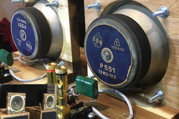 Telefunken アドオンアルニコ 75x130㎜ツィータシステム ペア