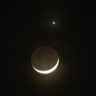 『投稿：月と金星の接近　2023/03/31』の画像