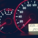 1500ccガソリン車で燃費26km/hオーバー