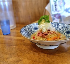 淡麗中華蕎麦 㐂九家 (きくや)＠青梅市<限定・ピリ辛冷やし中華〜濃厚ゴマダレ〜>