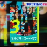 『[ノイミー] 12/1放送の「 THE TIME, 」で『スパゲティコード・ラブ』映画 満足度ランキング3位と紹介! “誰森”も一瞬流れる…』の画像