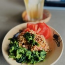 歯に引っかかる野菜の話