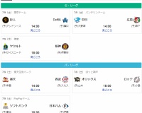【朗報】今日の野球はデーゲーム3試合、ナイトゲーム3試合