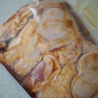 初めて作った鶏ももチャーシュー。新たな食感だった！