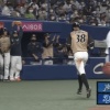 【オープン戦vs中日】日ハム、8回に松本のタイムリーで同点に追いつく！2塁ランナーの石井が好走塁！