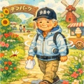 暑さの行列