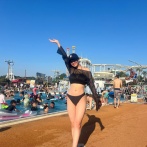 【画像】市民プールにめっちゃ爆〇美女がいたｗｗｗｗｗｗ