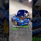 【海外の反応】フェラーリのV8を搭載したスバルインプレッサだと！？