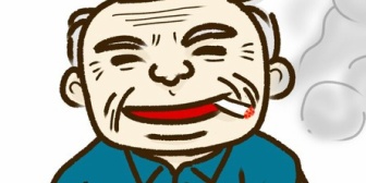 歩きタバコをしていたおじさんたちが、話しながら私たちの方へ来て、その煙が風下の彼女に直撃。すると彼女が怒り出して…