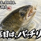 【フライフィッシング】2匹目は、バッチリ！？