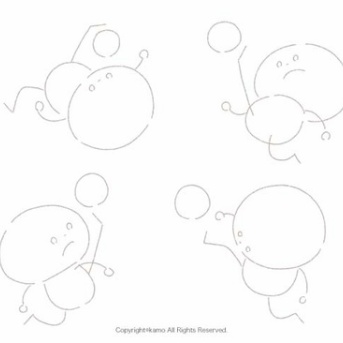 かわいい棒人間『セパタクロー』