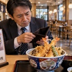 【悲報】天丼てんや、500円だった天丼が730円になった結果…客離れが止まらない