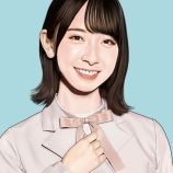 『日向坂46の金村美玖さんの似顔絵を描きました』の画像