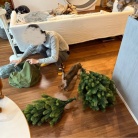 クリスマスツリーを出しました