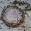 クリスマスリース作りました!