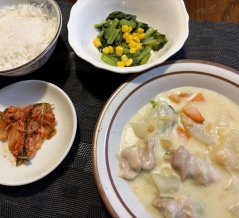 逢いたい＆白菜と大根のクリーム煮