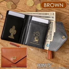 【新刊情報】SNOOPY YEAR OF THE HORSE MINI WALLET BOOK BROWN