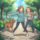 【悲報】散歩中に野犬に襲われた女性、飼い主の身の上話を延々聞かされるwww