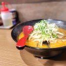 ラーメン 天山 福生総本店@福生市<お通し＋豚骨辛味噌ラーメン＋ミニチャンジャめし>